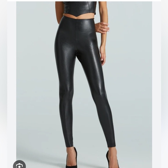 Commando Faux Leather Leggings Black XL NWT‎ - Picture 1 of 7